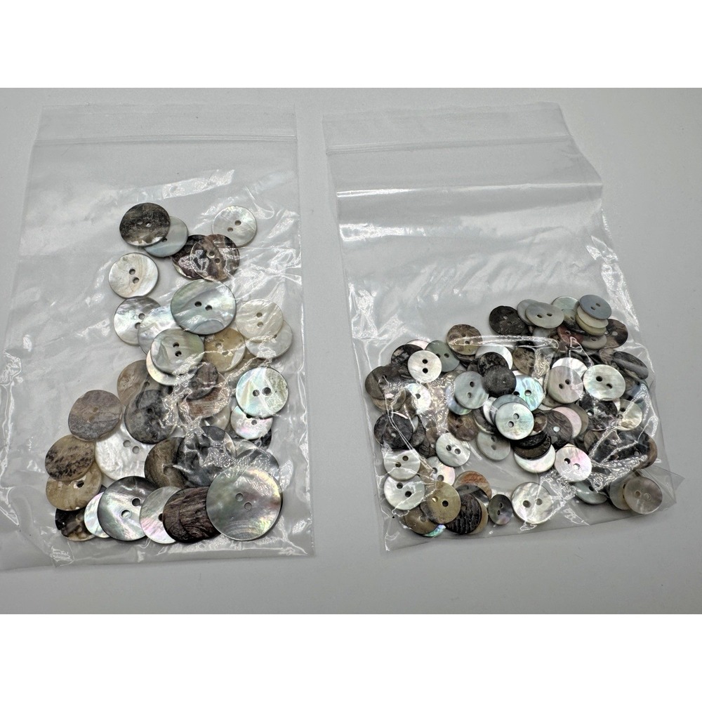50+ Chicos Assorted Designer Button Lot Loose Round Buttons Repairing Clothes